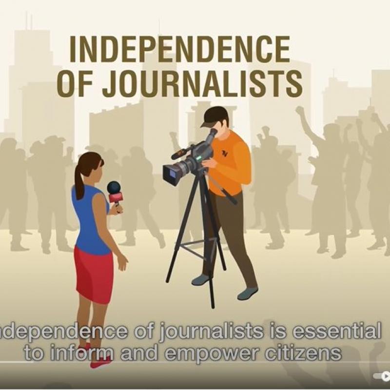 independence of journalists