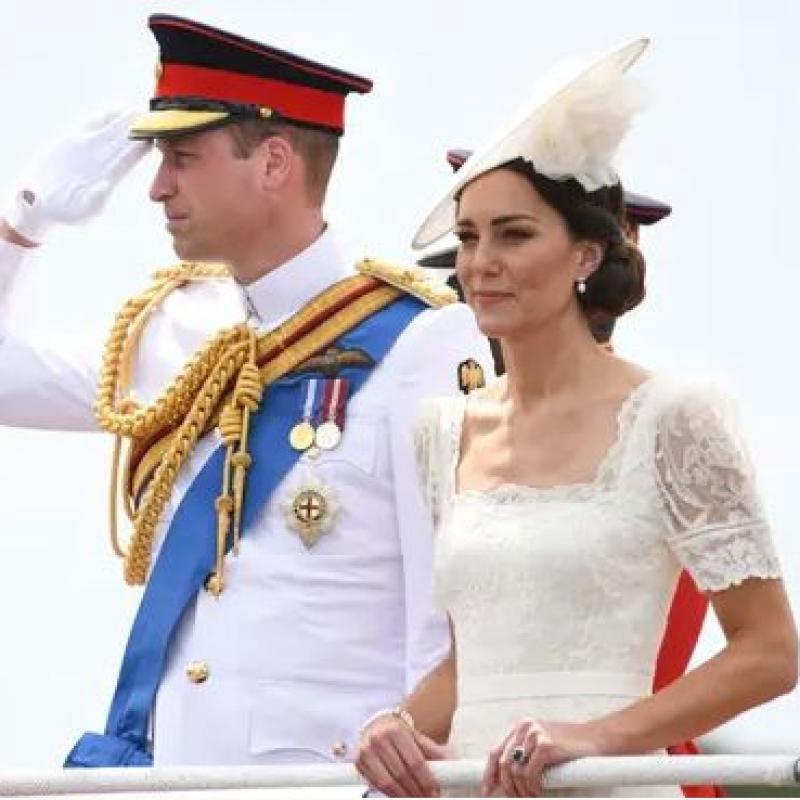 The Duke and Duchess of Cambridge in Jamaica